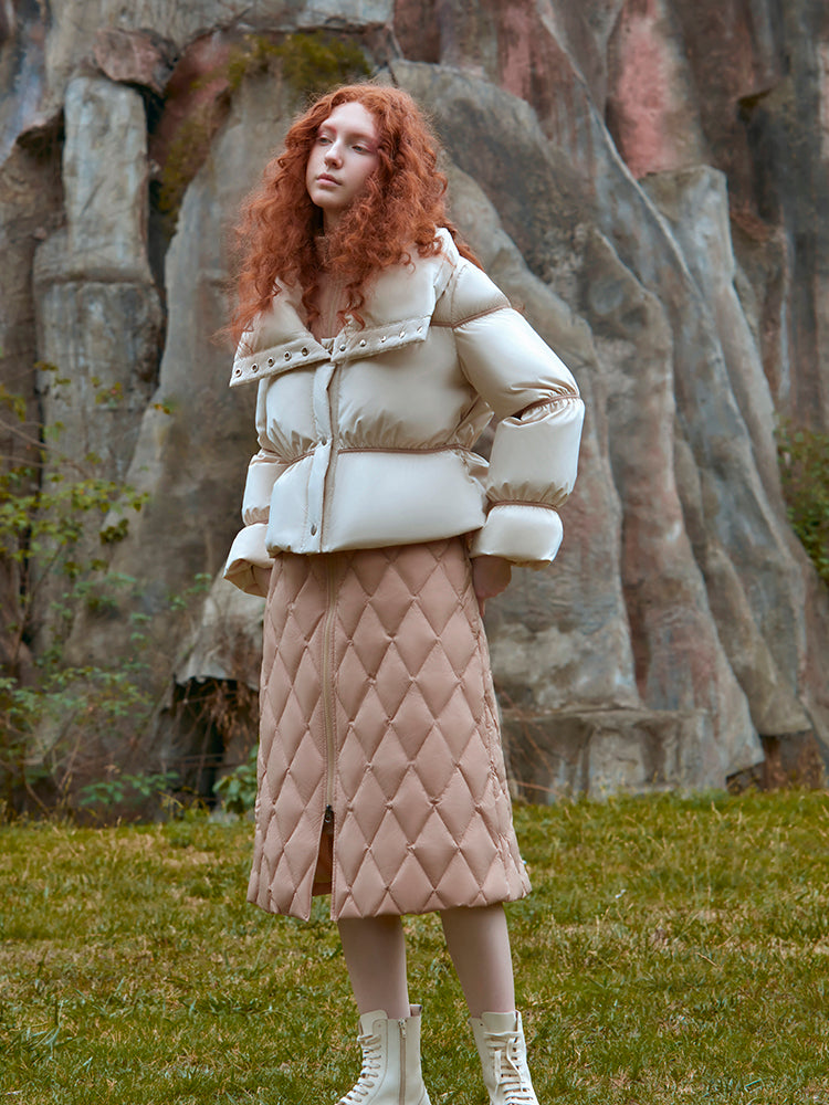 TWO PIECE DOWN PUFFER JACKET