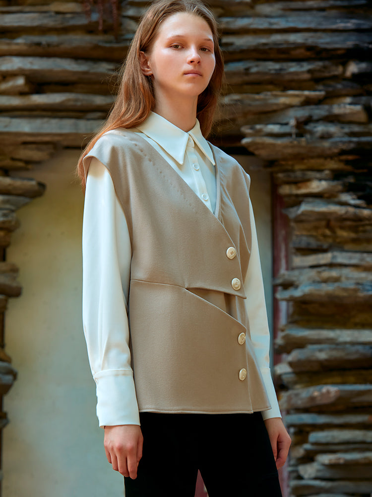 ASYMMETRICAL SHIRT