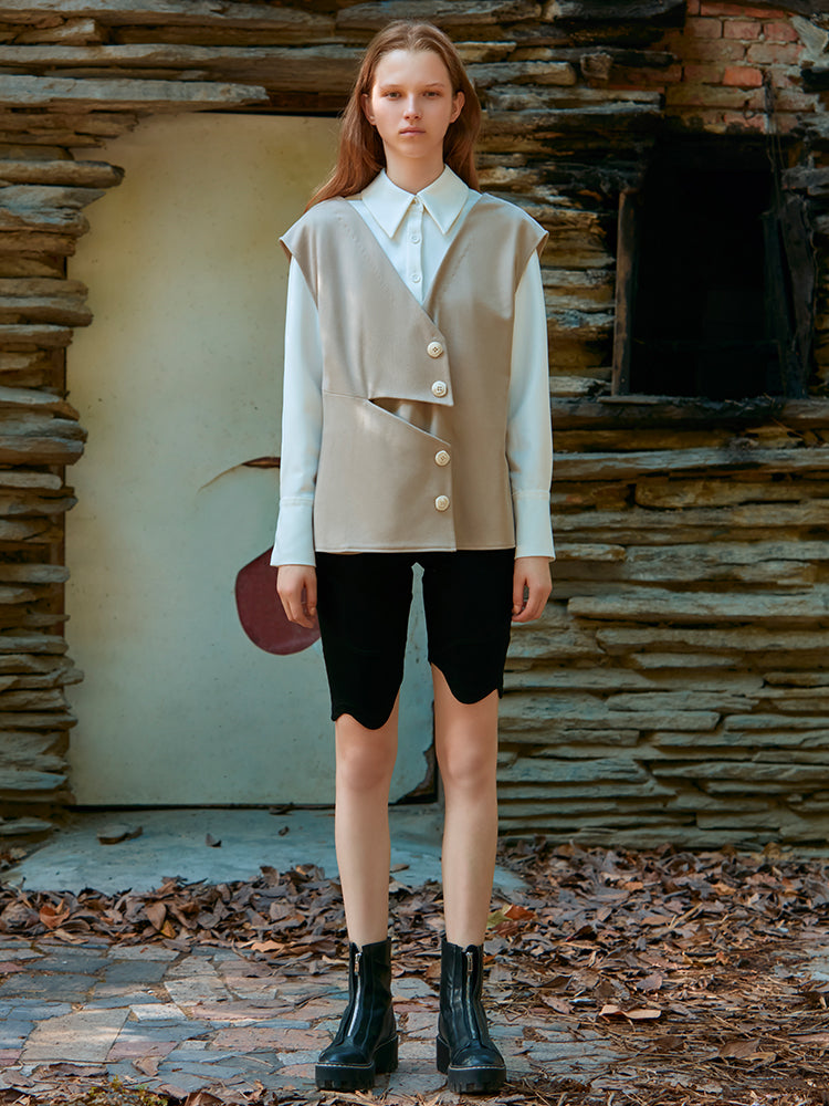 ASYMMETRICAL SHIRT