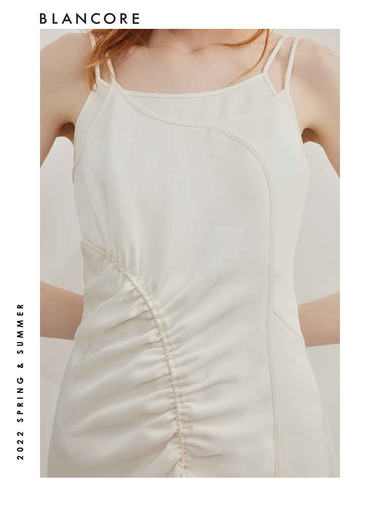 Drawstring Cami Dress