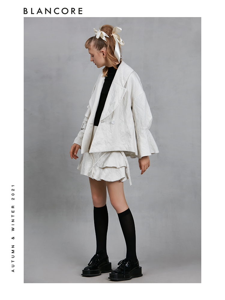 Asymmetrical Bud Skirt