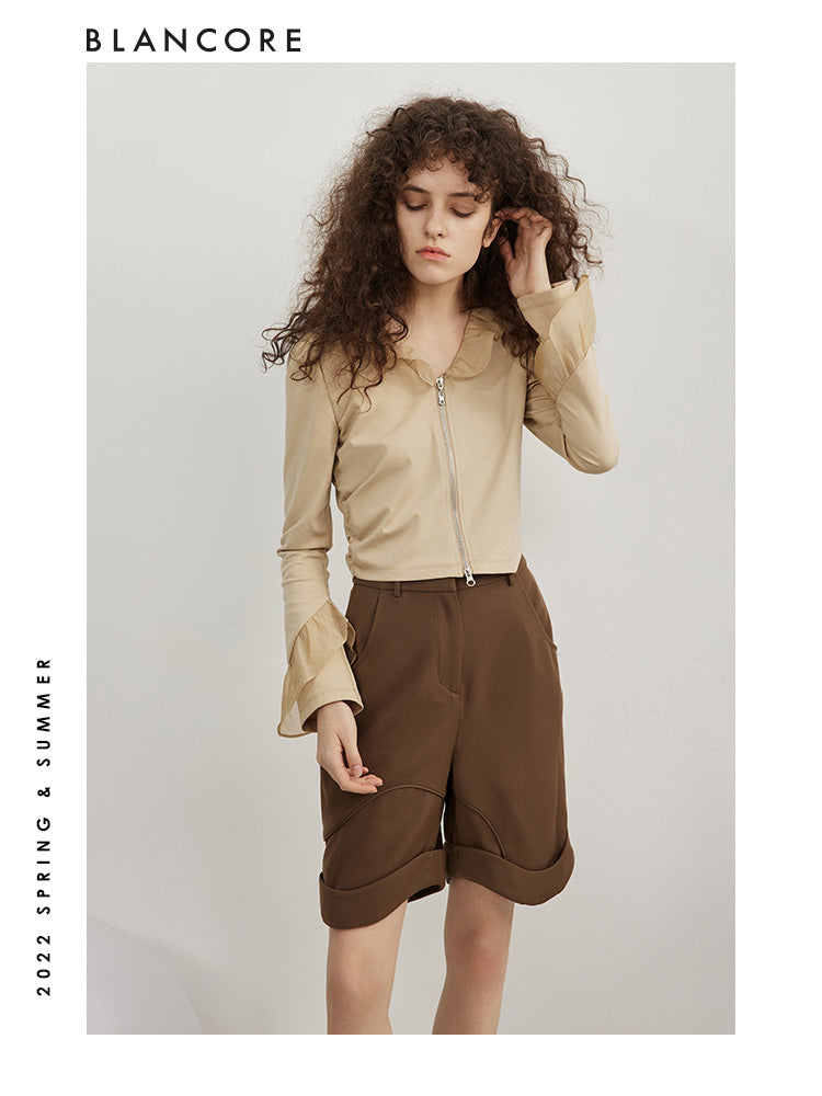 mesh paneled top