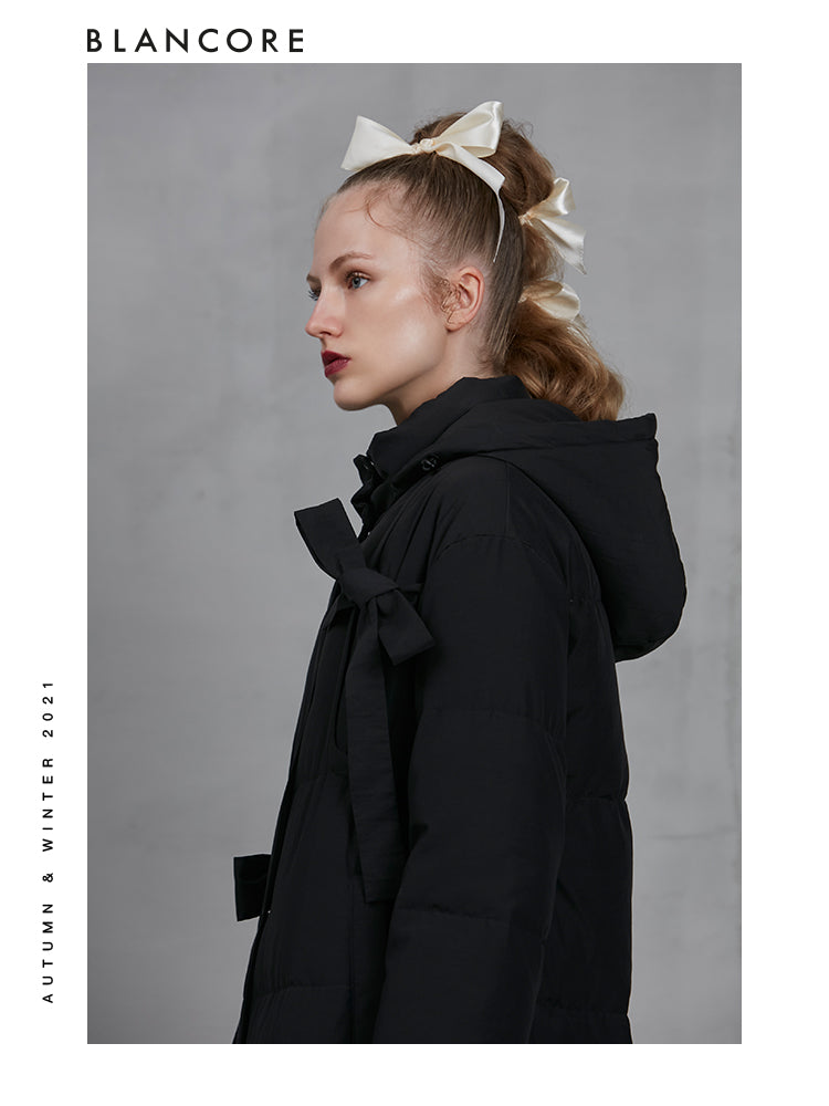 Belted Puffer Coat