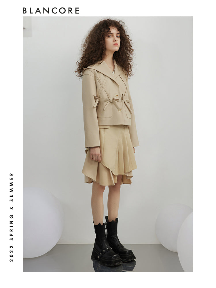 Layred Pleated Skirt