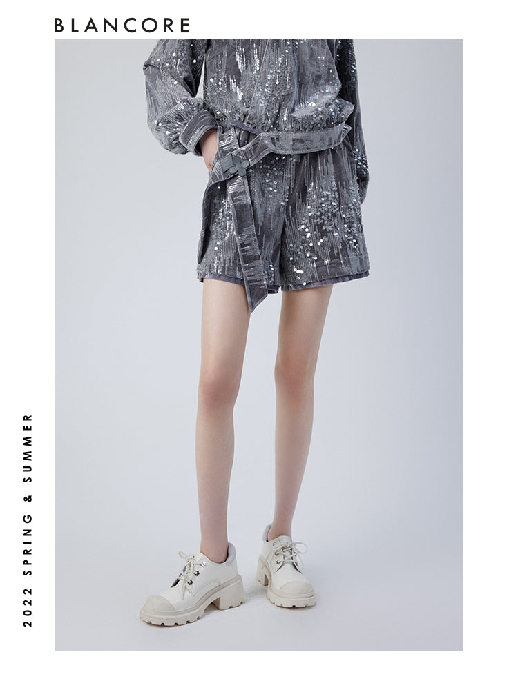 Sequin Shorts