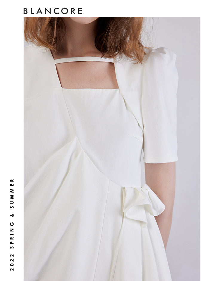 Multilayered Dress With Large Pocket