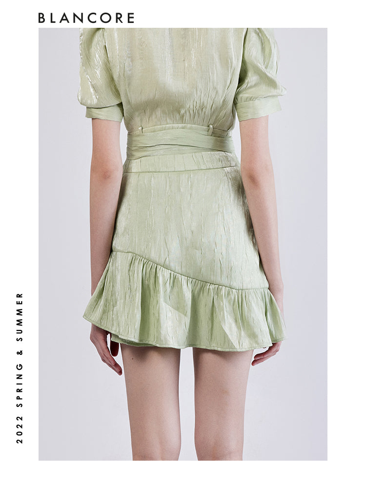 DECONSTRUCTED ASYMMETRICAL SKIRT