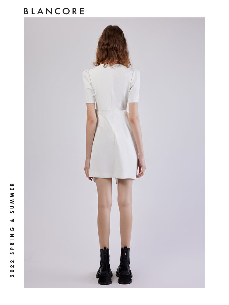 Multilayered Dress With Large Pocket
