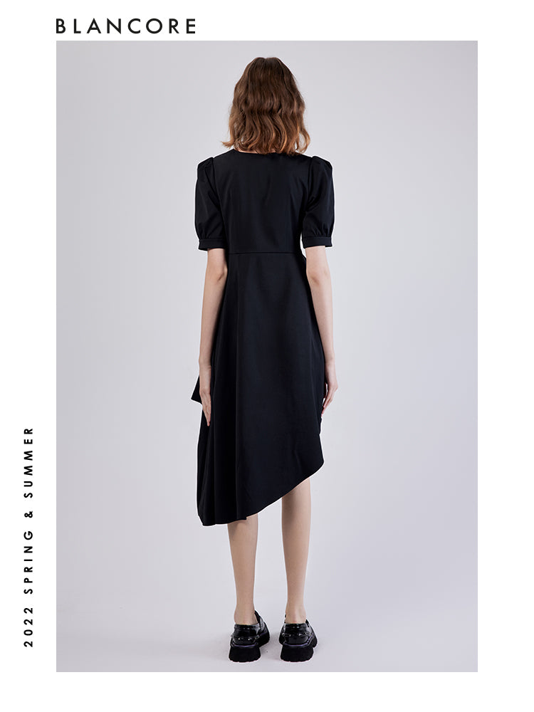 Asymmetrical Cutout Dress