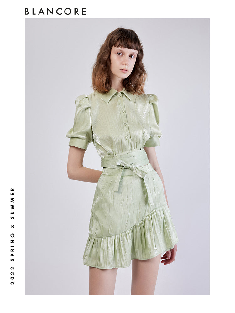 DECONSTRUCTED ASYMMETRICAL SKIRT