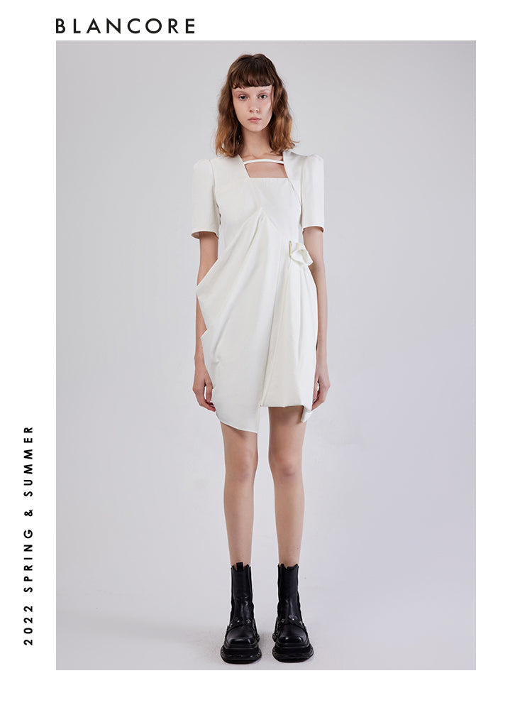Multilayered Dress With Large Pocket