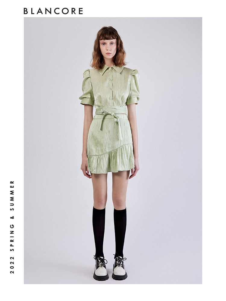 DECONSTRUCTED ASYMMETRICAL SKIRT