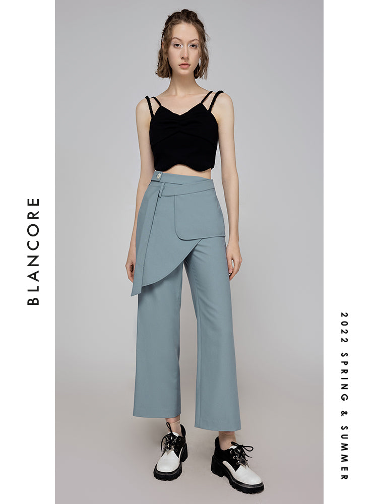 2-piece Asymmetrical Trousers