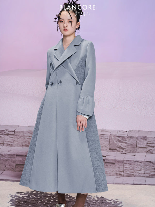 Deconstructed  panelled coat