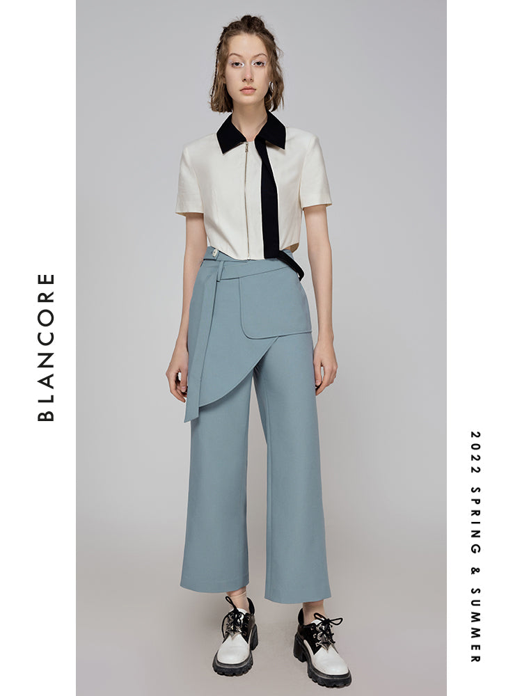 2-piece Asymmetrical Trousers