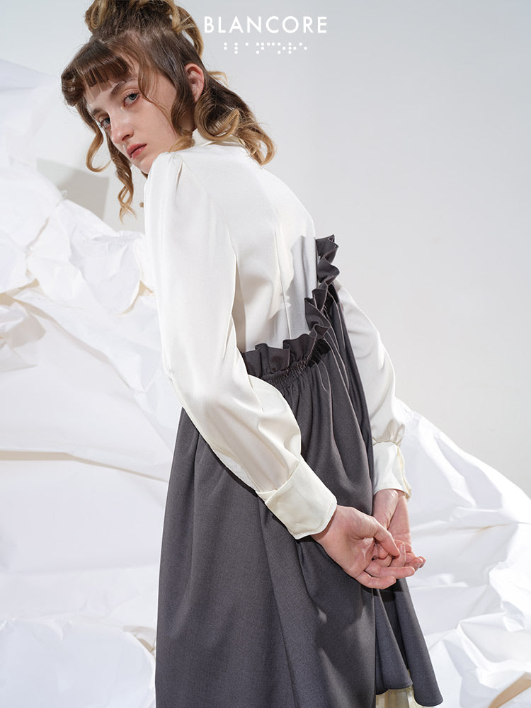 One-shoulder Ruched Dress