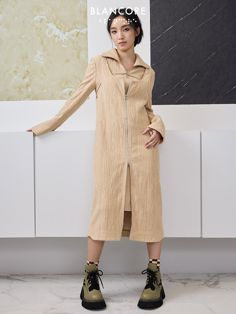 Fake Two-piece Athletic Dress