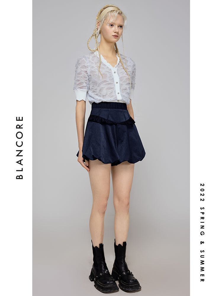 Cropped Cardigan Top