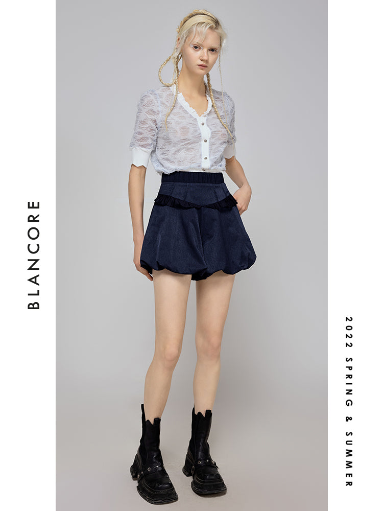 Cropped Cardigan Top