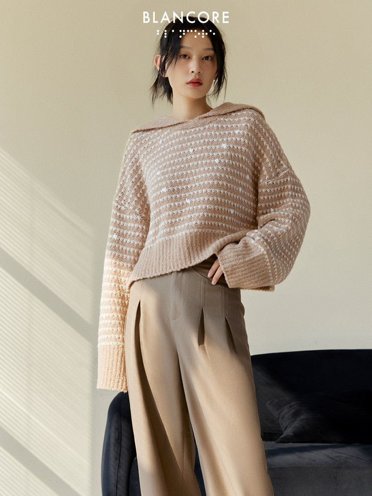 Unique Weave Loose Sweater