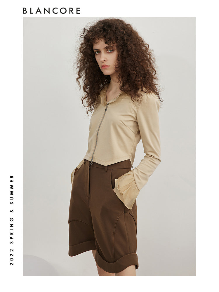 mesh paneled top