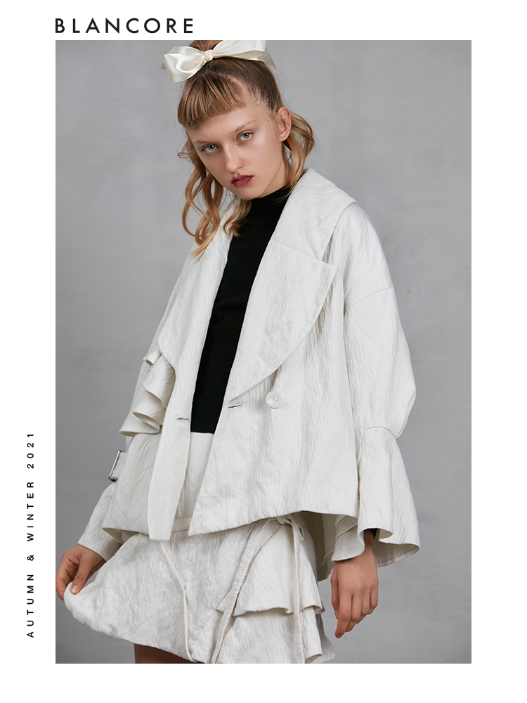 Asymmetrical Bud Skirt