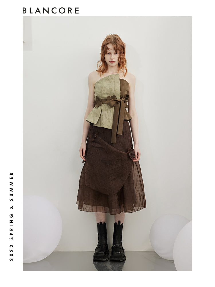 Strapless Corset Top