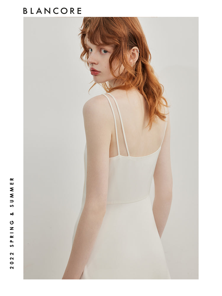 Drawstring Cami Dress