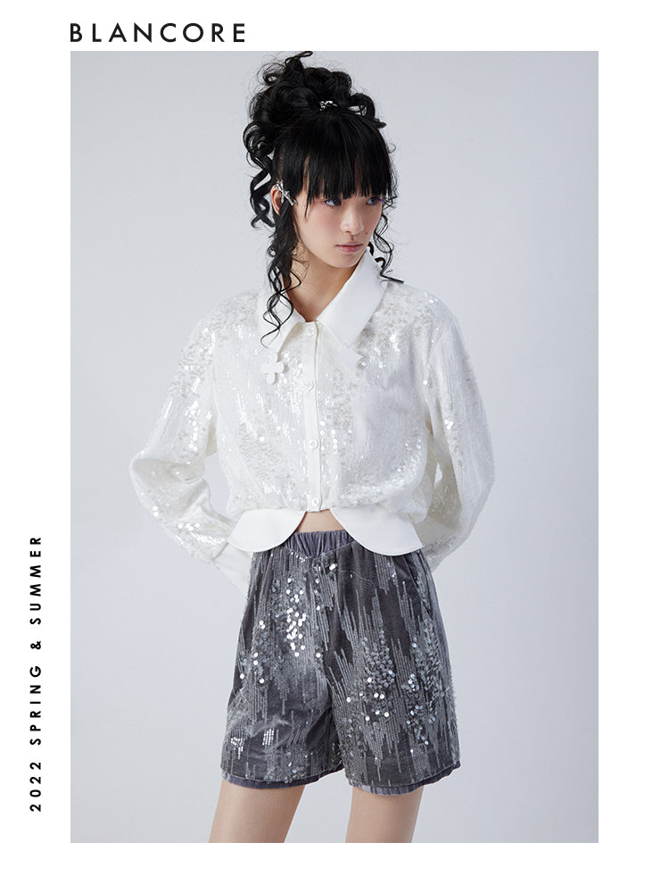 Sequin Shorts