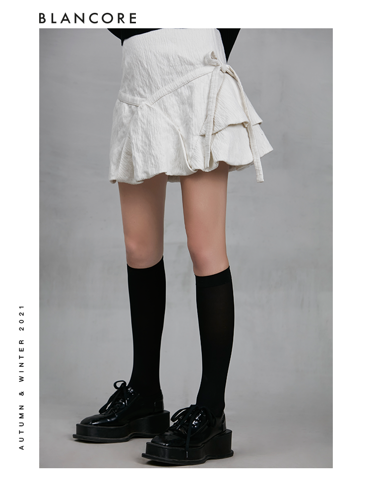 Asymmetrical Bud Skirt