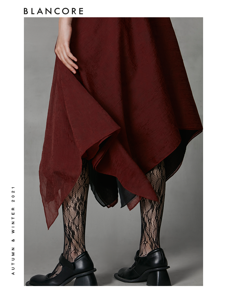 Asymmetrical Ruffle Cami Dress