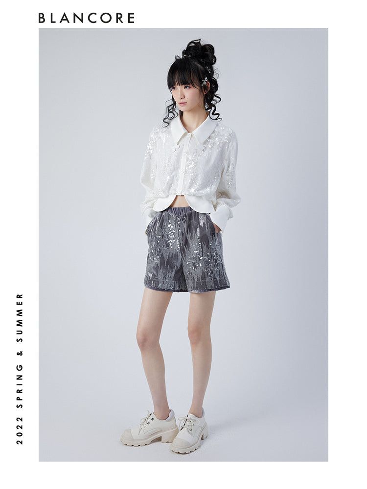 Sequin Shorts