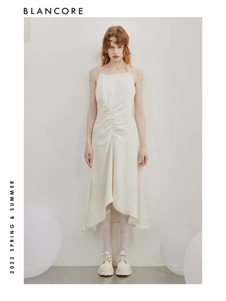 Drawstring Cami Dress