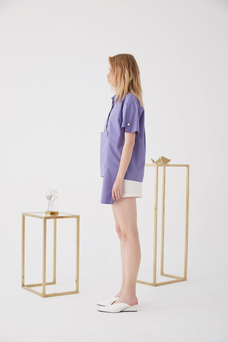 Asymmetric Shirt - BLANCORE