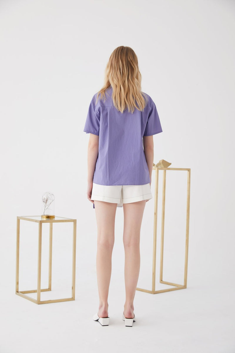 Asymmetric Shirt - BLANCORE