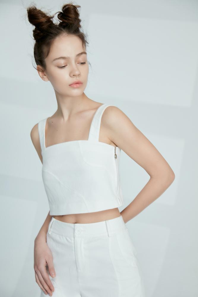 Asymmetric Vest - BLANCORE