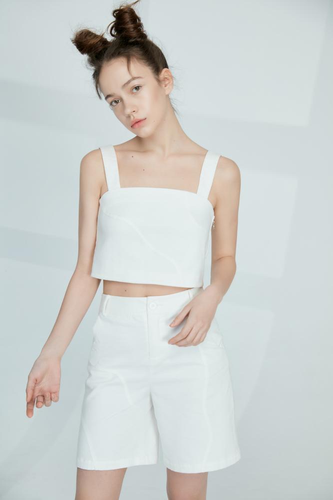 Asymmetric Vest - BLANCORE