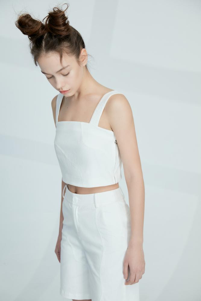 Asymmetric Vest - BLANCORE