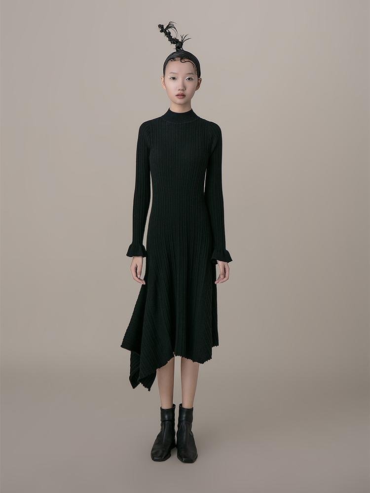 Asymmetrical Dress - BLANCORE