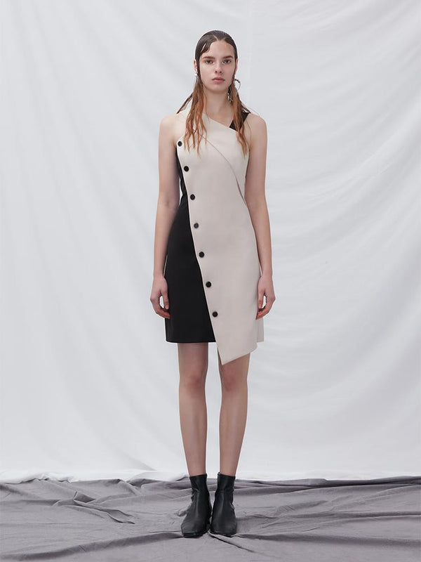 Asymmetrical Dress - BLANCORE