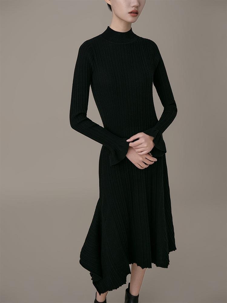 Asymmetrical Dress - BLANCORE