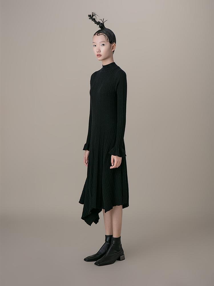 Asymmetrical Dress - BLANCORE