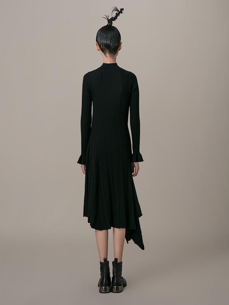 Asymmetrical Dress - BLANCORE