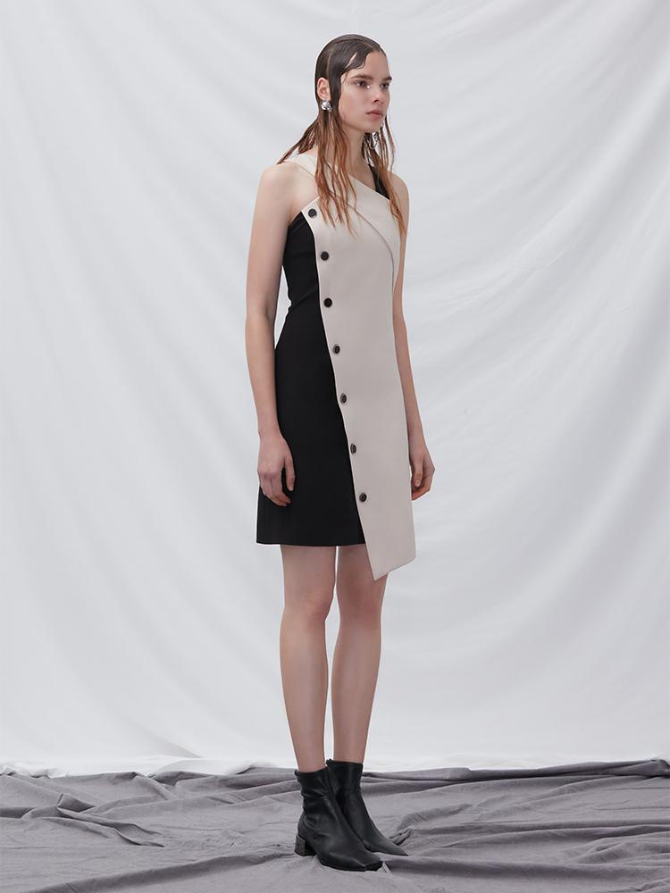 Asymmetrical Dress - BLANCORE