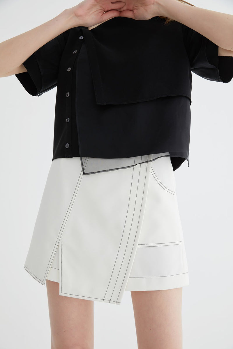 Asymmetrical Short - BLANCORE