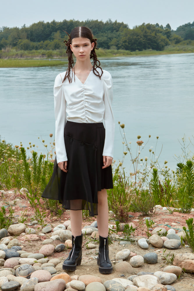 RUCHED TOP