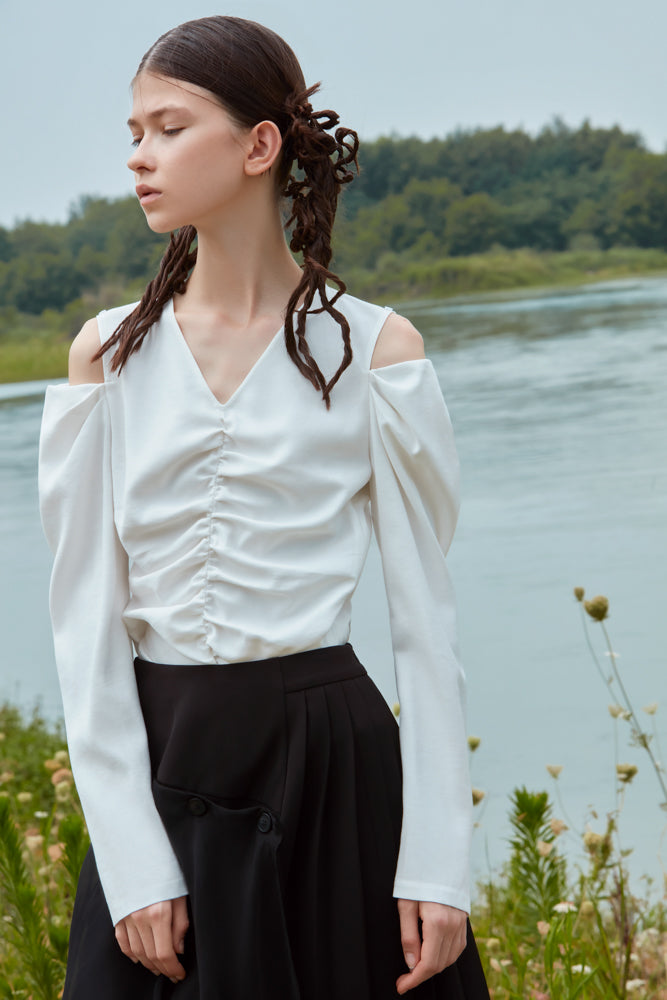 RUCHED TOP