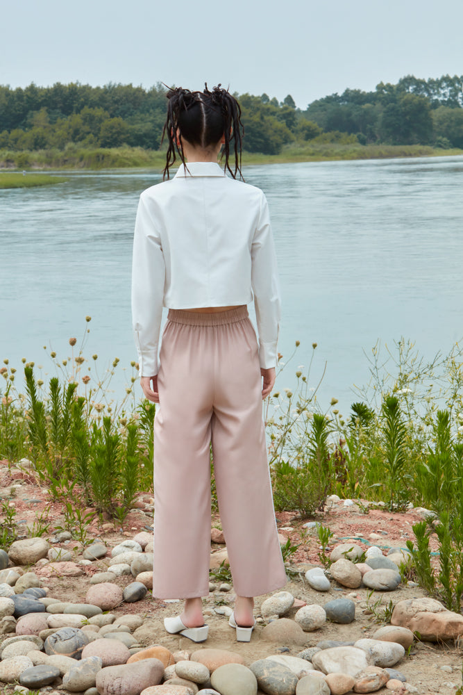 PLEATED WAIST TROUSER