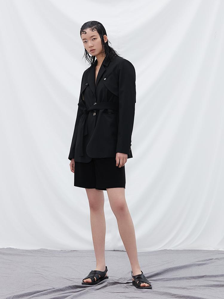 Blazer Style Shorts - BLANCORE