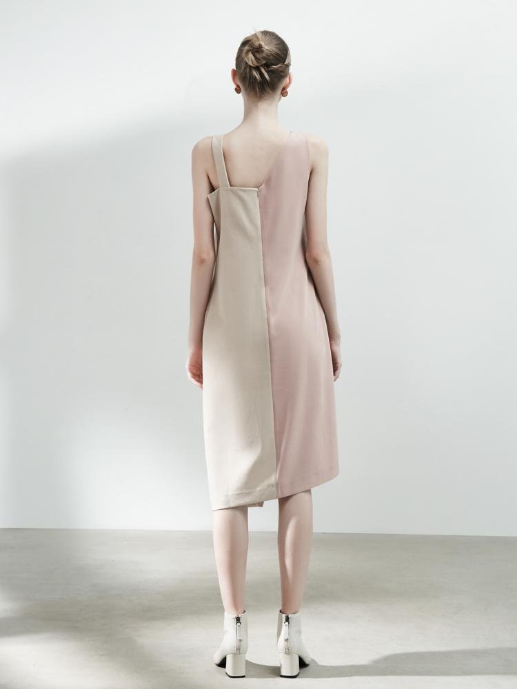 Color Block Dress - BLANCORE